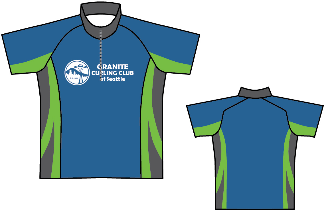 Granite Curling Club Short-Sleeved Jersey | Granite Curling Club of Seattle